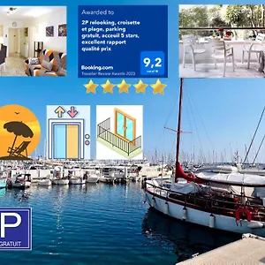 Appartement 2p Relooking, Croisette Et Plage, Parking Gratuit, Acceuil 5 Stars, Excellent Rapport Qualité Prix, Cannes